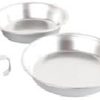 Coleman 24-Piece Enamel Dinnerware Set for Outdoor Dining, Dishwasher Safe, Full Dinnerware & Flatware Set for 4 People 3