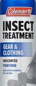 Coleman Insect Treatment Spray – Permethrin Insect Repellent Spray for Gear and Clothing, Protection Against Ticks, Mosquitoes, and Mites, Ideal for Camping, Hiking, and Outdoor Activities, 6oz 2