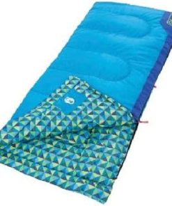 Coleman174; Montrose 40 Degree Sleeping Bag – Blue Multi-Colored 2