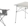 Coleman Carlsbad Dark Room Camping Tent with Screened Porch, 4/6 Person Tent Blocks & Camp Chair with 4-Can Cooler | Folding Beach Chair with Built in Drinks Cooler | Portable Quad Chair 4