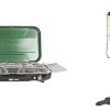 Coleman Classic 3-Burner Propane Camping Stove, Portable Camp Stove & NorthStar 1500 Lumens 1-Mantle Propane Lantern, Push-Button Instastart Ignition with Pressure Regulator