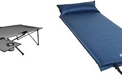 Coleman Pack-Away Camping Cot (300lbs) + Self-Inflating Sleeping Pad