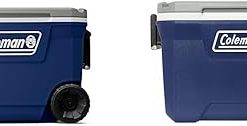Coleman 62 Quart and 52 Quart Hard Coolers with 3-5 Day Ice Retention