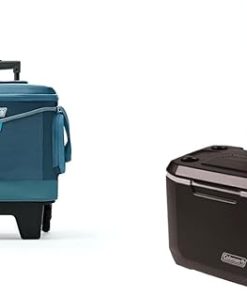 Coleman Sportflex 42-Can Insulated Cooler Bundle with 50 Quart Xtreme 5 Day Wheeled Cooler