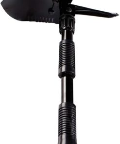 Coleman Backpacking Folding Shovel & Pick, Steel Folding Spade with Serrated Edge & Carry Case, Great for Camping, Fire Pits, Emergencies, Backyard, & More 2