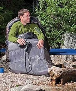 Coleman Big Basin 15°F Big & Tall Sleeping Bag, Cold Weather Sleeping Bag with Snag-Free Zipper & Better Heat Retention, Machine Washable 2