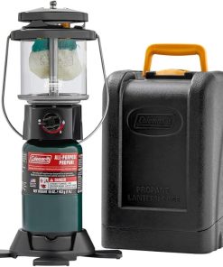 Coleman 1000L Deluxe Propane Lantern with Carry Case, Gas Lamp with Adjustable Brightness & Collapsible Footed Base, Great for Camping, Hunting, Power Outage & More 2