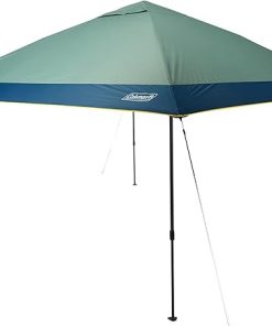 Coleman Oasis Instant Pop-Up Canopy Tent with Side Wall Attachment, 13x13ft Portable Shelter with Simple Setup & Takedown, Wheeled Carry Bag Included