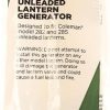Coleman 3000005622 Unleaded Dual Fuel Lantern Generator for 282 285