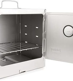 Coleman Portable Camping Oven with Built-In Thermometer & Adjustable Rack, Folds Flat for Easy Storage