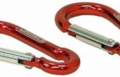 Coleman Company Deluxe Mini Carabiner Links, Green 2
