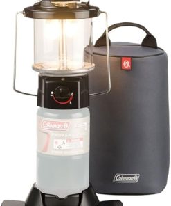 Coleman Deluxe PerfectFlow Propane Lantern with Plush Carry Case, 970 Lumens Lantern with Adjustable Brightness & Carry Case for Easy Packing & Storage, Great for Camping, Power Outage, & More 2