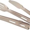 Coleman Camping Utensil Set, Stainless Steel 4-in-1 Tool: Fork, Knife, Spoon & Bottle Opener for Outdoor Meals, Ideal for Camping, Backpacking, Tailgating & Adventures 3