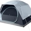 Coleman Camp Burst 4-Person Camping Tent, Umbrella-Style Pop-Up Tent with 45s Easy Setup, Dark Room Option Available, Tub Floor and Taped Seams Keep You Dry, 360° Views 3