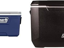 Coleman 316 Series Insulated Portable Cooler with Heavy Duty Latches, Leak-Proof & Portable Rolling Cooler | 50 Quart Xtreme 5 Day Cooler with Wheels | Wheeled Hard Cooler Keeps Ice