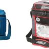 Coleman Chiller 16-Can Soft Cooler and 30-Can Soft Cooler with Shoulder Straps and 24 Hours Ice Retention