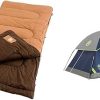 Coleman Dunnock Cold Weather Sleeping Bag, 20°F Camping Sleeping Bag for Adults & ComfortSmart Camping Cot with Sleeping Pad, Folding Steel Cot with Thick Mattress Pad 4