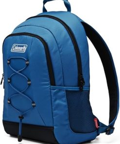 Coleman Chiller Insulated Backpack Cooler, Leakproof 28-Can Backpack Cooler with 12+ Hour Ice Retention, Made with Recycled Materials