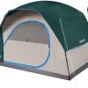 Coleman WeatherMaster 10-Person Camping Tent + Coleman Camping Cot, Air Mattress, & Pump Combo 3