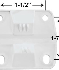 Coleman Cooler Replacement Hinges (2-Pack) Includes 2 Durable Plastic Hinges & 8 Mounting Screws Suitable for Assorted Coleman Cooler Models 2