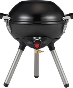 Coleman 4-in-1 Portable Propane Camping Stove Includes Stove Wok Griddle & Grill; Camping Grill with Instastart Ignition Grease Tray & 7000 BTUs of Power for Tailgating Grilling