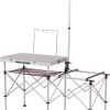 Coleman Outdoor Compact Folding Table Sturdy Aluminum Camping Table with Snap-Together Design Seats 4 & Carry Bag Included; Great for Camping Tailgating Grilling & More 3