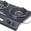Coleman Cascade 18 1-Burner Camping Stove, Portable Cooktop with 8000 BTUs & Matchless Lighting, Fits 12-Inch Pan, Great for Outdoor Cooking, Camping, Tailgating, Grilling, BBQs, & More 4