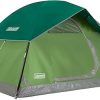 Coleman Skydome Camping Tent with Screened Porch & 5-Minute Setup, Weatherproof 4/6/8 Person Tent with Rainfly & Carry Bag, Made of PFAS-Free Materials 4