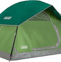 Coleman Sundome 2-Person Tent with Rainfly, Weatherproof Tent Sets Up in 10 Mins