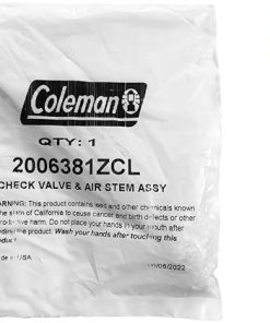 Coleman Check Valve & Air Stem Assembly Item #: 200-6381; Part for Lantern or Stove