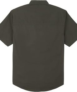Coleman Men’s Short Sleeve Stretch Ripstop Utility Shirt – Button Down Outdoor Work Shirts for Men 2