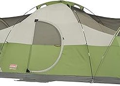 Coleman Montana 8P Family Tent with Waterproof Rainfly & Expandable Carry Bag Spacious Tent Fits 3 Queen Airbeds Sets Up in 15 Minutes 2