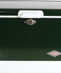 Coleman Cooler | Steel-Belted Cooler Keeps Ice Up to 4 Days | 54-Quart for Camping BBQs Tailgating & Outdoor Activities