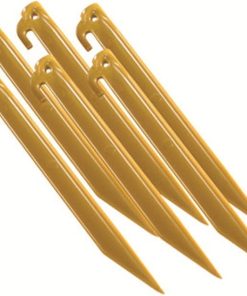 Coleman Tent Pegs, 9-Inch Long Durable Plastic Tent Stakes, 6-Pack 2
