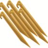 Coleman 10 Inch Steel Tent Stakes, 4-Pack of Steel Nail Tent Pegs 3