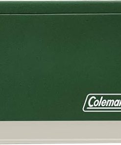 Coleman Citronella Candle 11oz – Outdoor Candle in Retro Cooler Tin – Long-Lasting Decorative Candle for Patio, Camping, Backyard, BBQ & Travel, Green