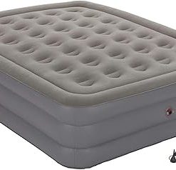 Coleman Guestrest Plus Air Mattress 18" Queen with 120V Pump