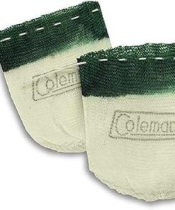 Coleman String Tie Lantern Mantles, 2-Pack of Model #21 Mantles for Coleman Fueled Lanterns, Change Mantles Easily with String Attachment