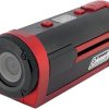 Coleman CSXSWP-R Xtreme Sports Waterproof 1080p HD Digital Helmet Wearable Video Camcorder
