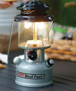 Coleman Premium 700L Dual-Fuel Lantern with Adjustable Brightness & Carry Case, Mantles & Filter Funnel Included 2