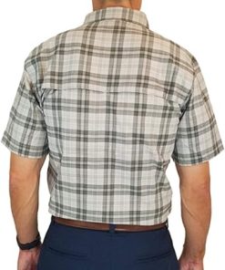 Coleman Men’s Short Sleeve Adventure Stretch Shirt (XXL, Grey) 2