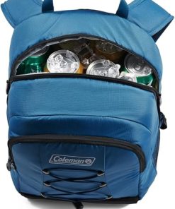 Coleman Chiller Insulated Backpack Cooler, Leakproof 28-Can Backpack Cooler with 12+ Hour Ice Retention, Made with Recycled Materials 2