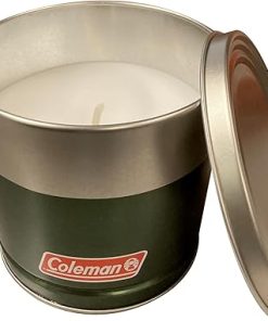 Coleman Citronella Candle & 70+ Hour Outdoor Candle Lantern Bundle – 11oz Tin & 6.7oz Lantern for Camping, Picnics & Patio 2