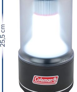 Coleman LED Lantern Batteryguard 800 Lumens, Super Bright High Power Cree Led Lamp, Portable Camping Light Lantern – Black, Small 2