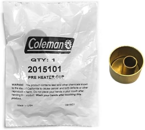 Non Applicable Lantern Pre Heater Cup for Coleman Kerosene Lanterns, Gold