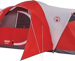 16' x 7' 8 Person Dome Tent, with Hinged Door