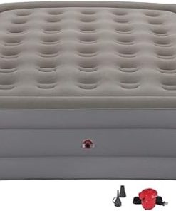 Coleman Guestrest Plus Air Mattress 18″ Queen with 120V Pump 2