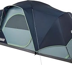 Coleman Skydome XL Large Family Tent Weatherproof 8/12 Person Tent Sets Up in 5 Mins Rainfly & Carry Bag Included Made of PFAS-Free Materials