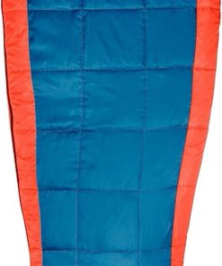 Coleman Kompact Mummy Sleeping Bag, 25 Degrees Indoor/Outdoor Lightweight Sleeping Bag for Adults, Sleeping Bag for Camping, Hiking, Backpacking with Included Compression Sack, Spider Mum/Tiger Lily
