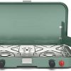Coleman Fold N Go 2-Burner Propane Camping Stove Portable Folding Camp Stove with Push-Button Instant Ignition 2 Adjustable Burners with Pressure Control and 20000 BTUs of Power 3